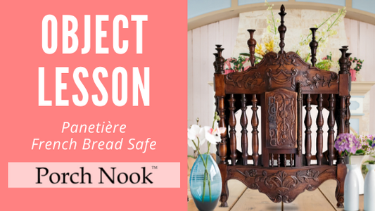 Porch Nook | Panetière – French Bread Safe, 19th Century
