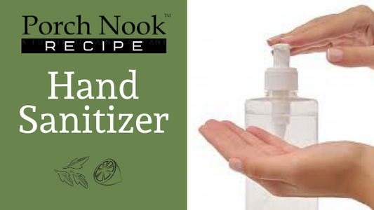 It is my hope that this hand sanitizer recipe will help you feel a little more empowered just knowing you can do this using ONLY THREE INGREDIENTS.