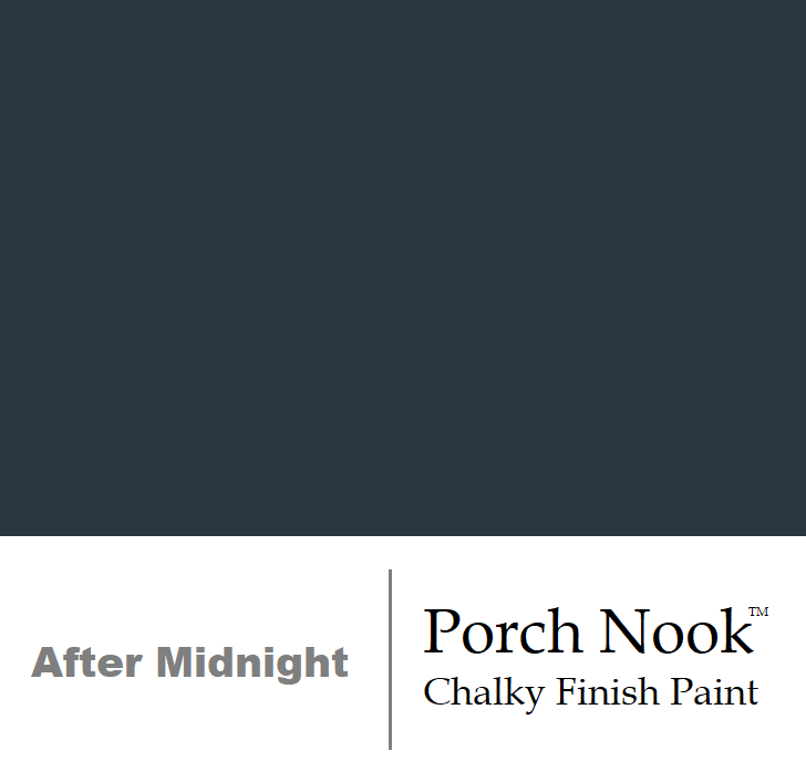 "After Midnight" - Chalky Finish Paint by Porch Nook