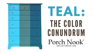 Porch Nook | Teal: The Color Conundrum