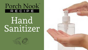  It is my hope that this hand sanitizer recipe will help you feel a little more empowered just knowing you can do this using ONLY THREE INGREDIENTS.