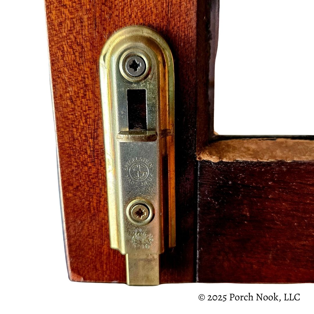 Porch Nook | Vintage Chippendale Style Mixed Fruitwood Corner Cabinet