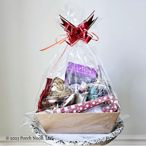 "Holiday" Gift Basket, Handcrafted Seasonal Décor & Ornaments