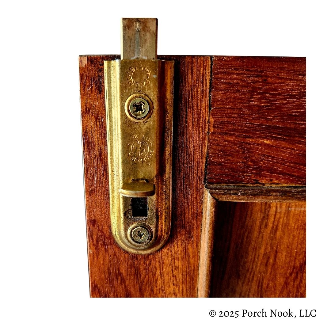 Porch Nook | Vintage Chippendale Style Mixed Fruitwood Corner Cabinet