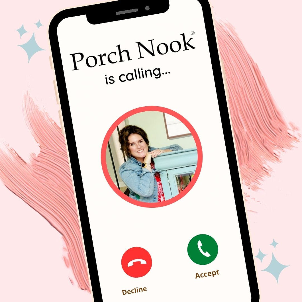 Porch Nook Custom Furniture Painting - Meet & Greet Phone Call