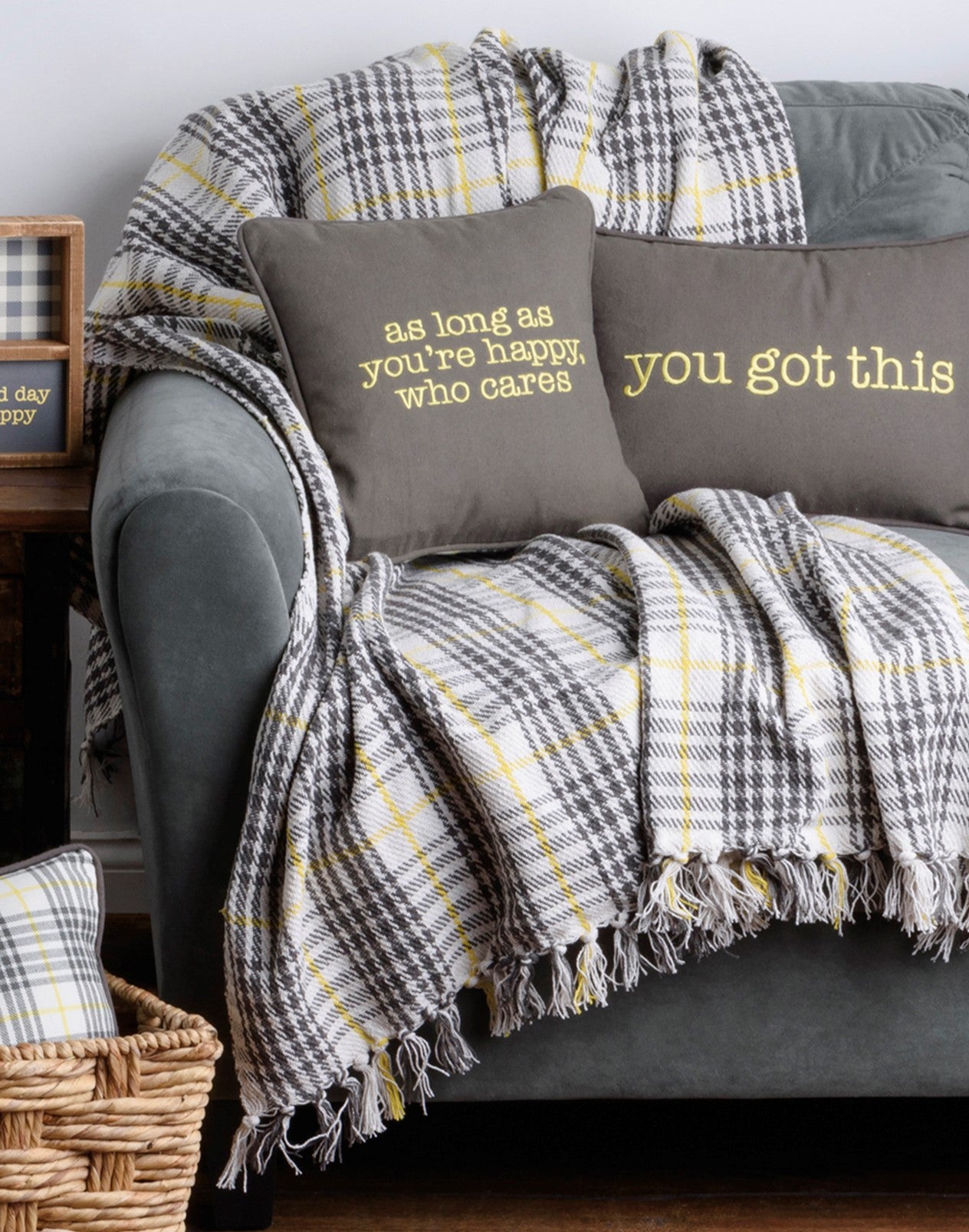 Porch Nook | Decorative Embroidered Pillow - "You Got This"