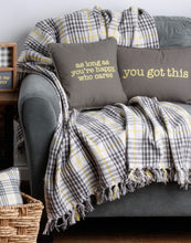 Porch Nook | Decorative Embroidered Pillows -  "As Long As You're Happy" & "You Got This"