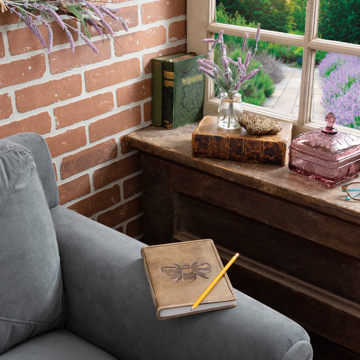 Porch Nook | Leather Bound Bee Journal