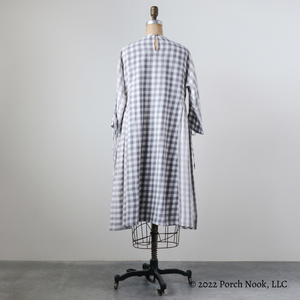 Porch Nook | Cotton Gingham Madie Dress, Large