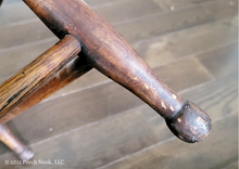 Porch Nook | Vintage Victorian Walnut Hand Caned Stool