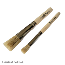 The Best Furniture Painting Stencil Brush – Set of 2, by Porch Nook
