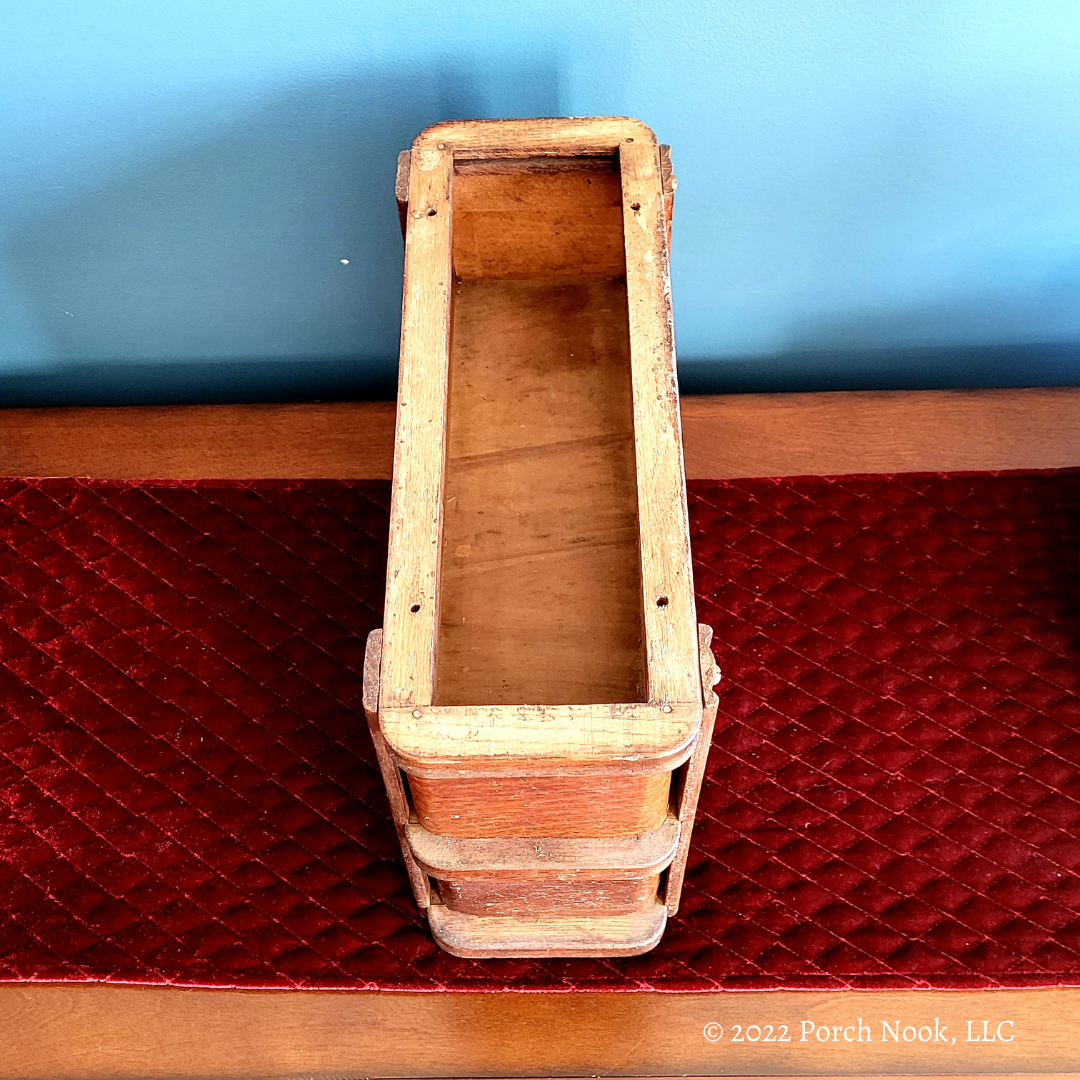 Porch Nook | Antique Sewing Machine Cabinet Drawers Tower by The Singer Manufacturing Company