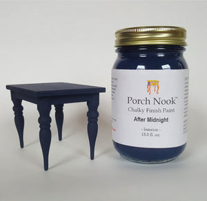 "After Midnight" - Chalky Finish Paint by Porch Nook