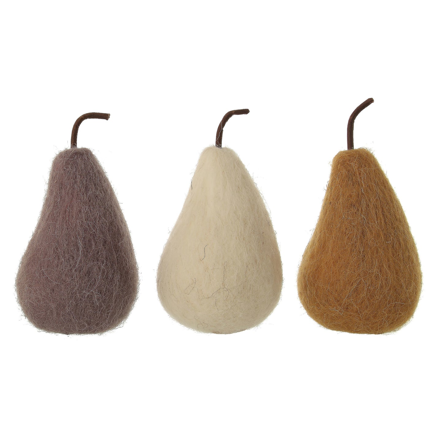 Porch Nook | Annalese Wool Felt Pears, Set of 3