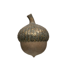 Porch Nook | Large Acorn with Gold Top