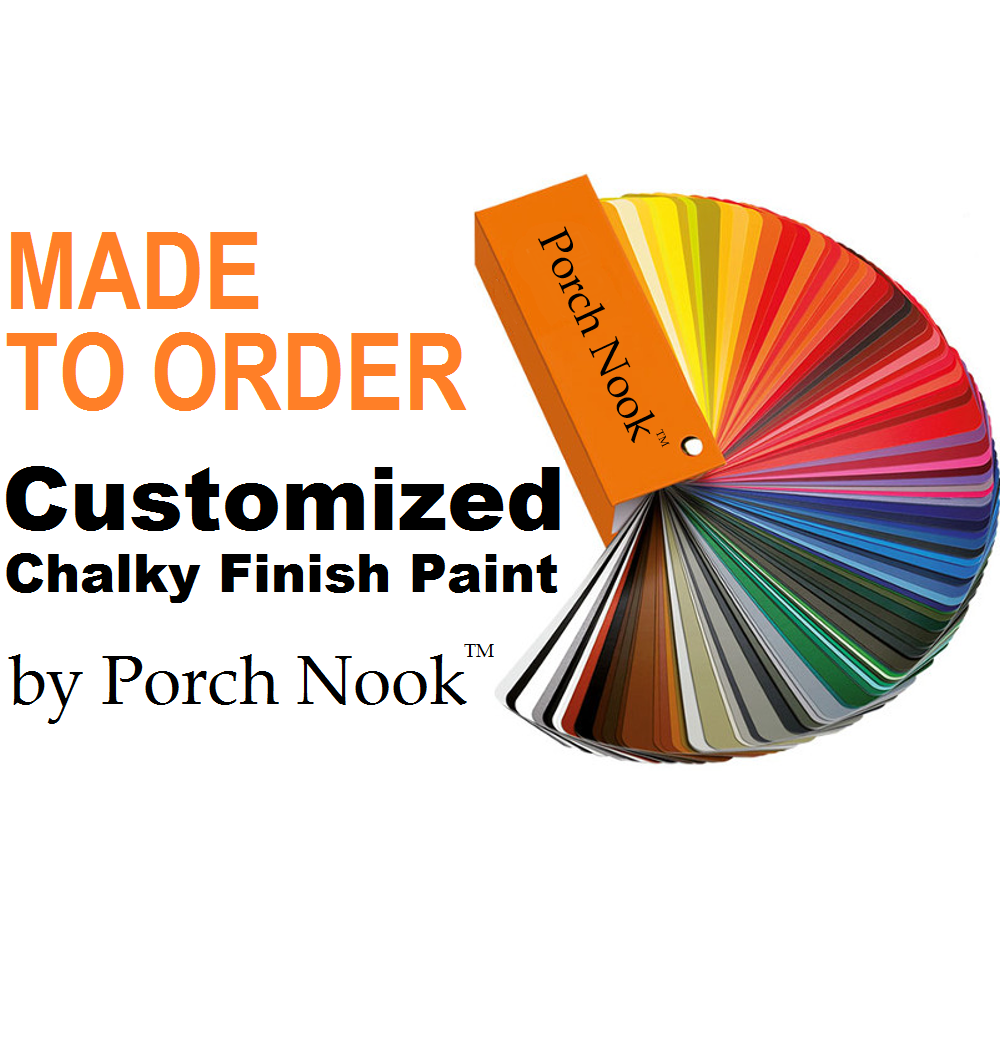 "Custom Color", 31 fl. oz. - Chalky Finish Paint by Porch Nook(TM)