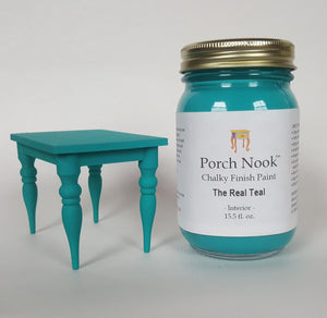 "The Real Teal", Chalky Finish Paint by Porch Nook