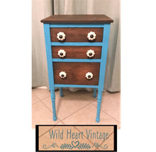 EXAMPLE: Chest of drawers w/ "Kiddie Pool", designed by Wild Heart Vintage in Cedar Park, Texas