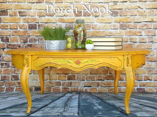 Example: Coffee table w/ "Marigold" - Chalky Finish Paint by Porch Nook