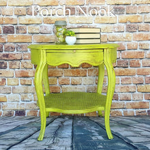 EXAMPLE: End table w/ "Sublime" - Porch Nook chalky finish paint